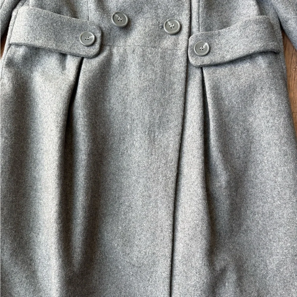 Ann Taylor Loft grey wool peacoat